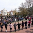 Kръшно хоро се изви на площада в Севлиево на Цветница 
