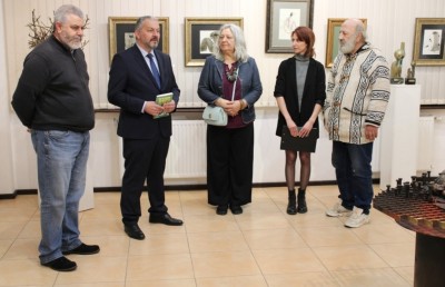 КМЕТЪТ Д-Р ИВАНОВ ОТКРИ ИЗЛОЖБАТА…